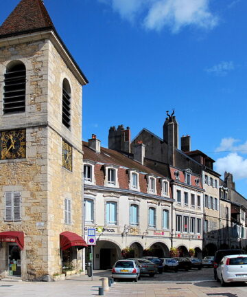 Visite de Lons le Saunier