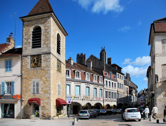 Visite de Lons le Saunier