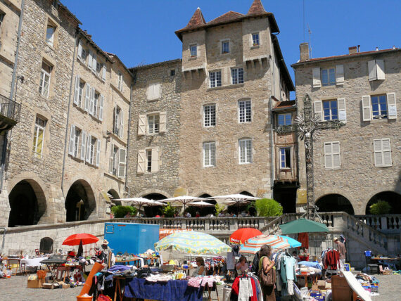 Visite de Villefranche de Rouergue